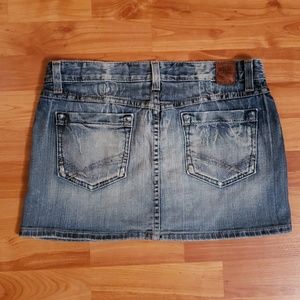 BKE Denim Mini Skirt Size 29